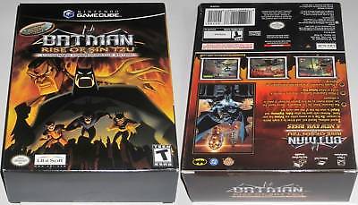 New In Box AKA GameCube Batman: Rise of Sin Tzu Lithograph Commemorative Edition