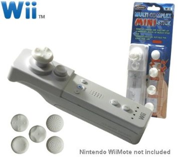 Multi Complex Mini-Stick Joystick Accessory for Wii