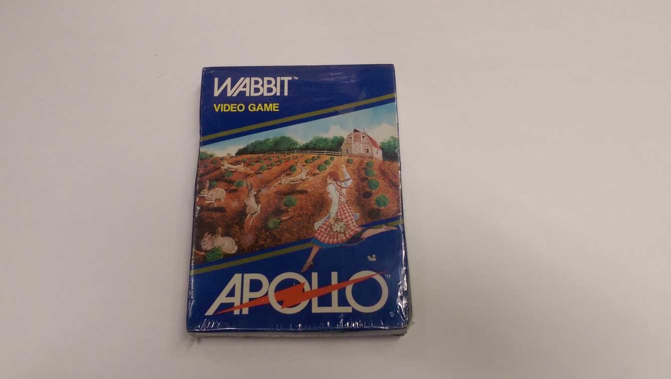 Complete Sealed in Plastic AKA Wabbit Video Game for the Atari 2600
