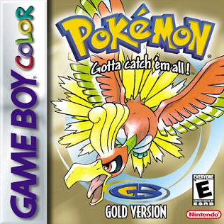 Pokemon Gold Version AKA Pokemon Gold GameBoy Color