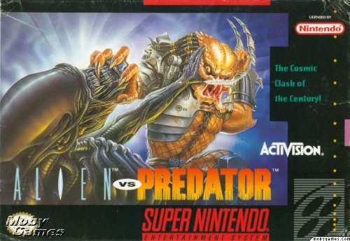 SNES Alien vs Predator AKA Super Nintendo Alien vs Predator