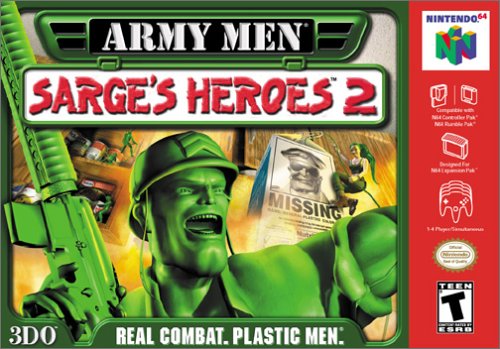 Nintendo 64 AKA N64 Army Men Sarge's Heroes 2