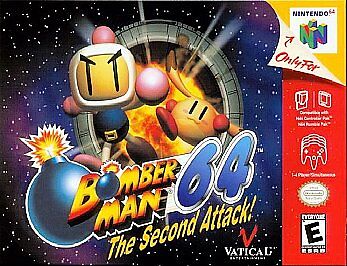N64 Bomberman 64 Second Attack AKA Nintendo 64 Bomberman 64 The Second Attack