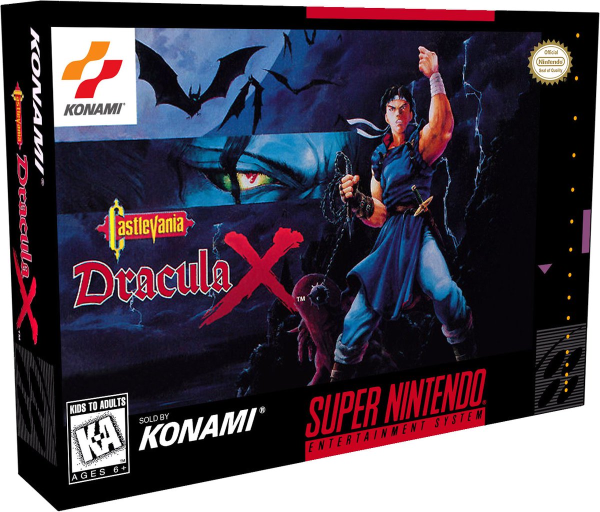 SNES Castlevania Dracula X AKA Super Nintendo Castlevania: Dracula X