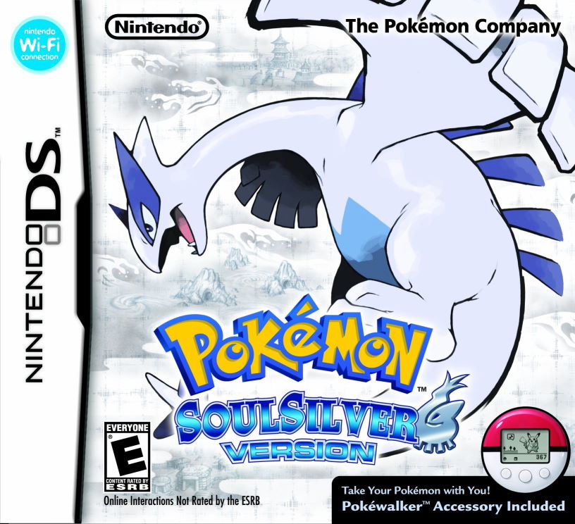 DS Pokemon Soul Silver AKA Nintendo DS Pokemon SoulSilver Version