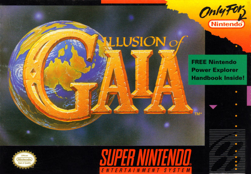 SNES Illusion of Gaia AKA Illusion of Gaia Super Nintendo