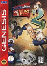 GEN AKA Sega Genesis Earthworm Jim 2 Pre-Played