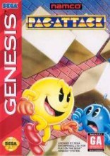 GEN AKA Sega Genesis Pac-Attack Pre-Played
