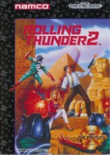 GENESIS AKA Sega Genesis Rolling Thunder 2 Pre-Played