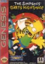 GEN AKA Sega Genesis Simpsons: Bart's Nightmare Pre-Played