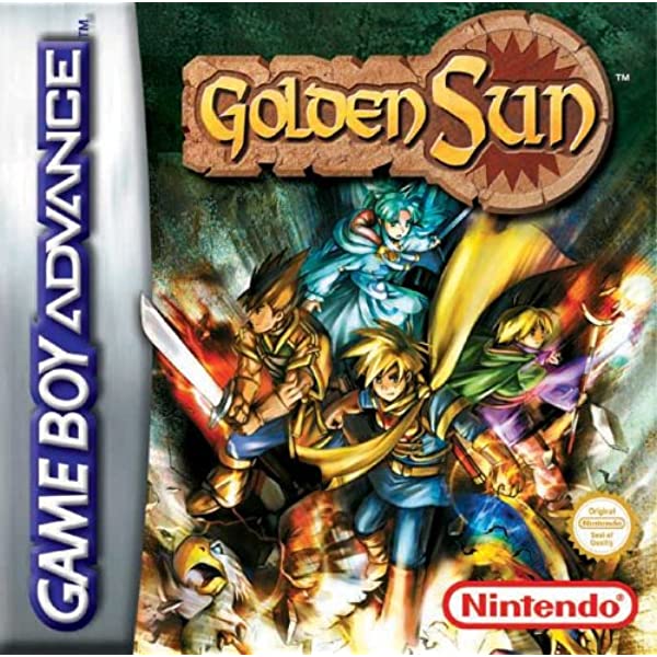 GBA Golden Sun AKA Gameboy Advance Golden Sun
