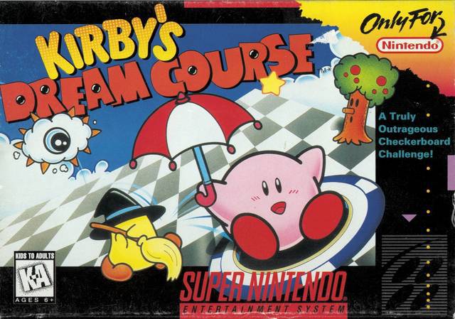 SNES Kirby's Dream Course AKA Kirby's Dream Course Super Nintendo