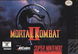 SNES Mortal Kombat 2 AKA Super Nintendo Mortal Kombat II