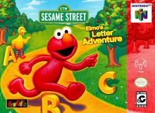 Nintendo 64 Elmo's Letter Adventure