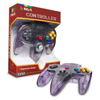 Compatible N64 Controller Purple AKA Original Nintendo 64 Controller Atomic Purple