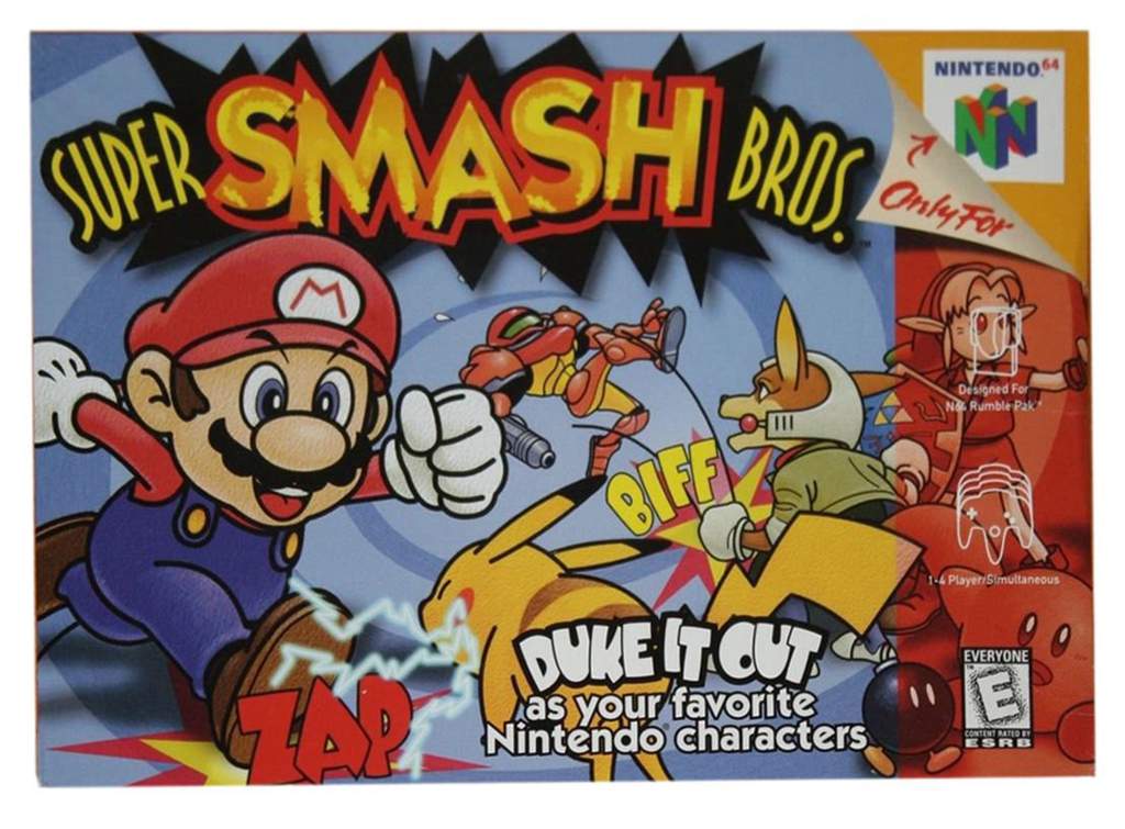 Nintendo 64 Super Smash Bros AKA N64 Super Smash Bros.