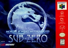 N64 MK Mythologies AKA Nintendo 64 Mortal Kombat Mythologies: Sub-Zero