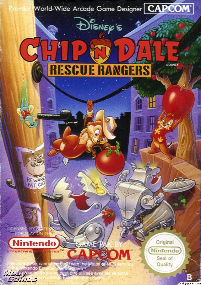 NES AKA Original Nintendo Chip N' Dale Rescue Rangers Pre-Played
