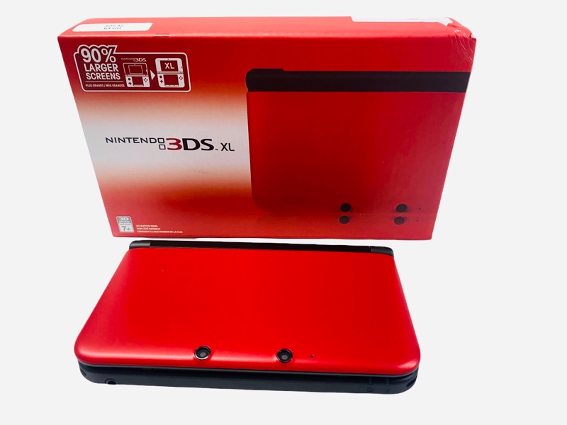 3DSXL w/Mod Jailbroken AKA New 3DS XL Red & Black
