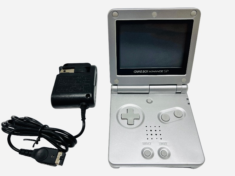 Silver* AKA Nintendo Gameboy Advance SP AGS-001 Portable Console