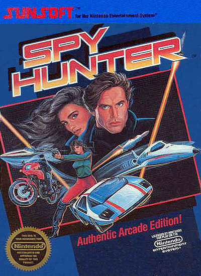 NES AKA Original Nintendo Spy Hunter (Cartridge Only)