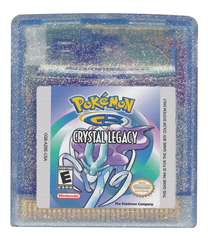 Pokemon Crystal Legacy* AKA Pokemon Crystal Legacy Gameboy Color