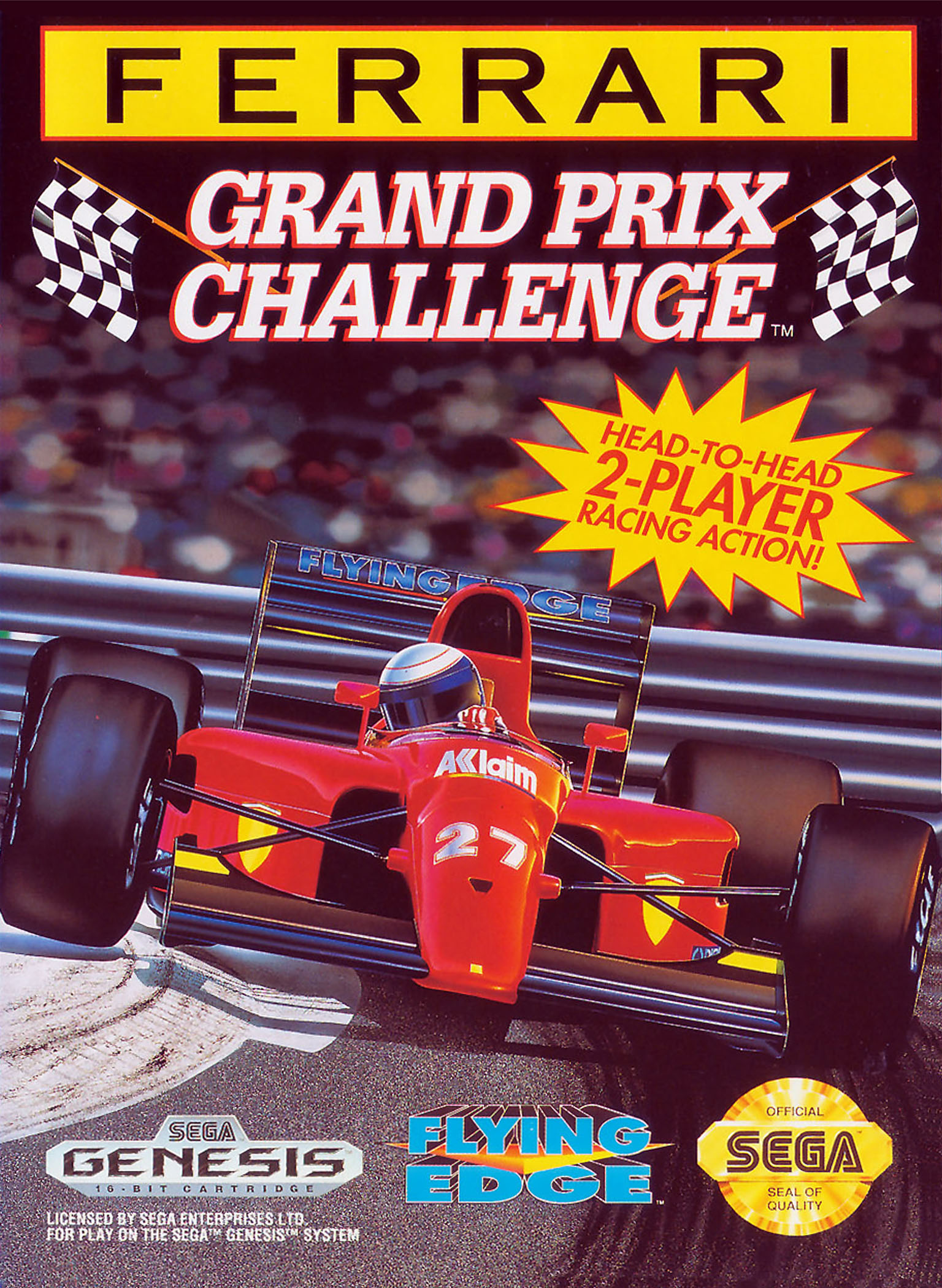 GEN AKA Sega Genesis Ferrari Grand Prix Challenge Pre-Played