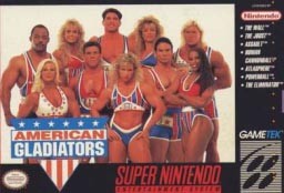 SNES AKA Super Nintendo American Gladiators (Cartridge Only)