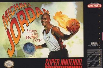SNES AKA Super Nintendo Michael Jordan: Chaos in the Windy City (Cartridge Only)
