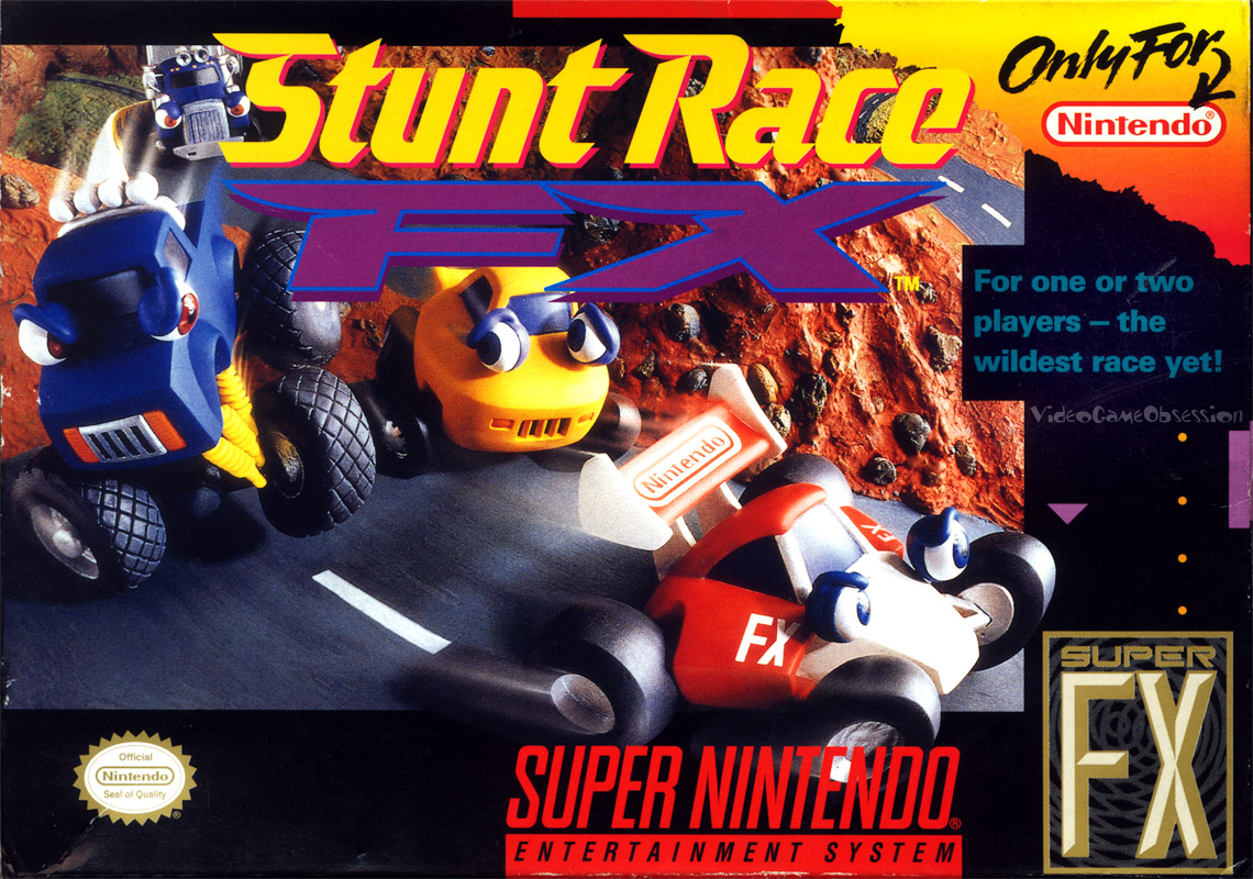 SNES AKA Super Nintendo Stunt Race FX (Cartridge Only)