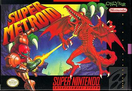 SNES Super Metroid AKA Super Nintendo Super Metroid