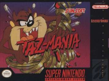 SNES AKA Super Nintendo Taz-Mania (Cartridge Only)