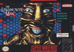 SNES AKA Super Nintendo The Lawnmower Man Pre-Played