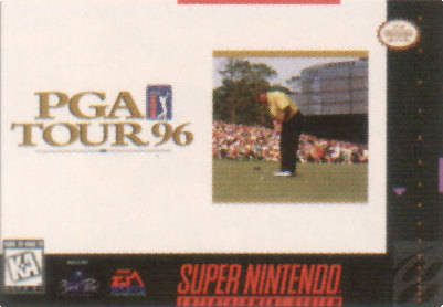 Super Nintendo PGA Tour Golf 96