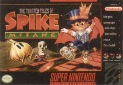 SNES AKA Super Nintendo Twisted Tales of Spike McFang Pre-Played