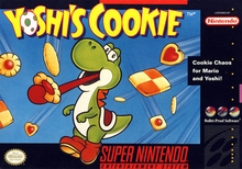 SNES AKA Super Nintendo Yoshi's Cookie Pre-Played