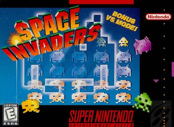 SNES Space Invaders AKA Space Invaders Super Nintendo