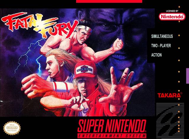 SNES AKA Super Nintendo Fatal Fury Pre-Played