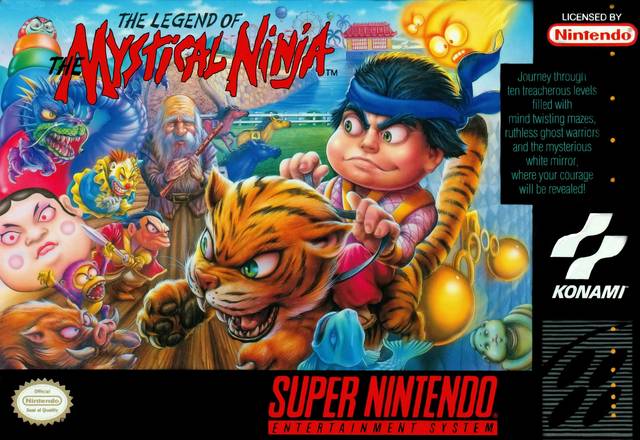 SNES AKA Super Nintendo The Legend of the Mystical Ninja