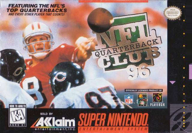 Super Nintendo NFL Quarterback Club 96 (Cartridge Only)