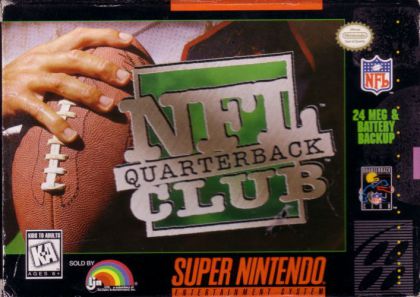 Super Nintendo NFL Quarterback Club (Cartridge Only)