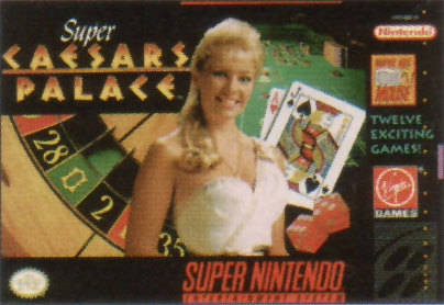 SNES AKA Super Nintendo Super Caesars Palace