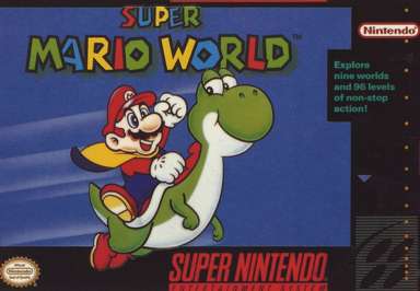 SNES Super Mario World AKA Super Nintendo Super Mario World