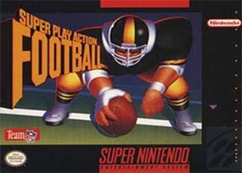SNES AKA Super Nintendo Super Play Action Football (Cartridge Only)