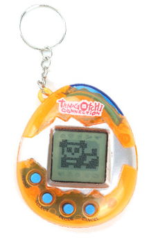 Tangerine Virtual Digital Pet Toy AKA 90s Style Virtual Pet Tamagotchi