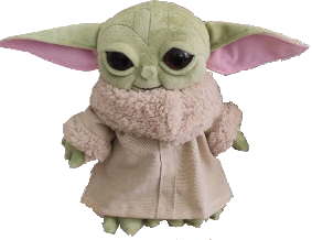 10 Inch Baby Yoda Stuffed Toy AKA Baby Yoda Plush Toy