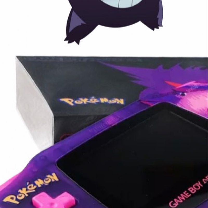 Limited Edition Gameboy Advance Pokémon Gengar w/IPS Screen