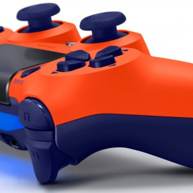 PS4 DualShock 4 Style Sunset Orange Controller for Sony PlayStation 4