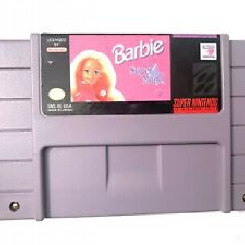 SNES Barbie Super Model (Game Only) AKA Barbie Super Model Super Nintendo