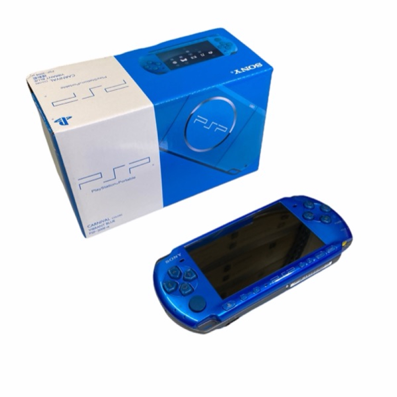 Modded Custom Firmware (CFW) AKA Blue PSP 3000 w/Box Bundle Complete